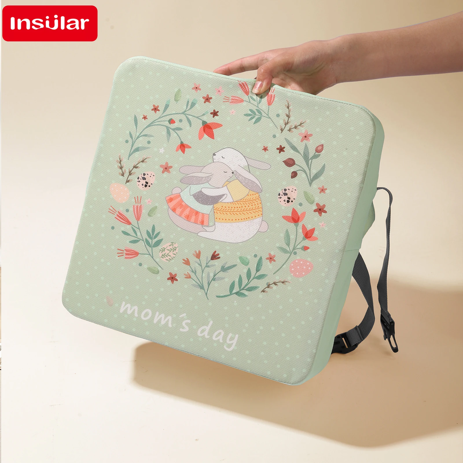 Baby High Chair Booster - وسادة مقعد مرتفعة للأطفال مقاومة للماء،