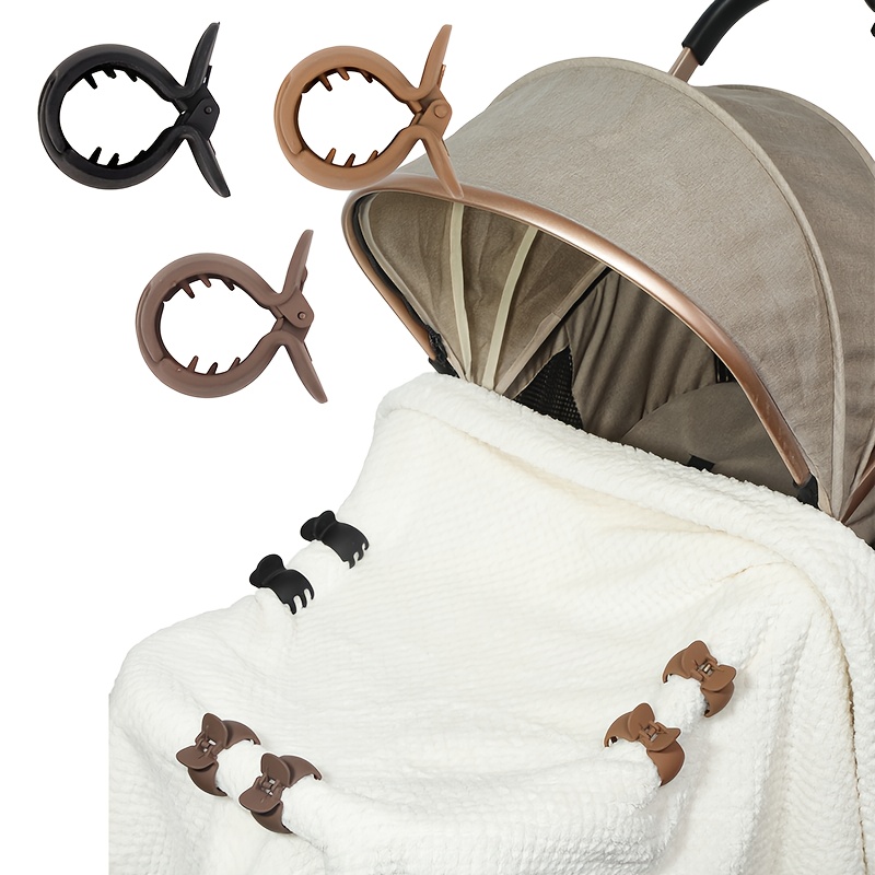 Stroller Accessories - قطعتان من مشبك عربة الأطفال على