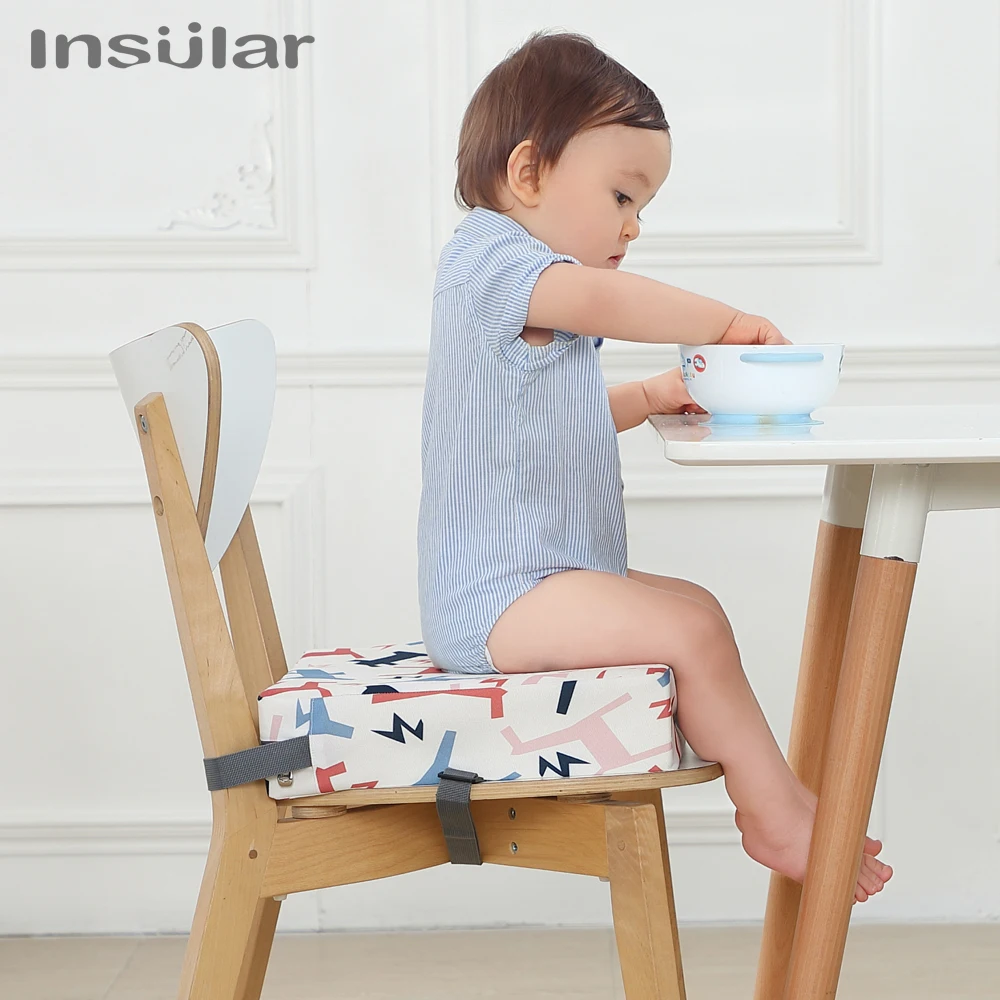 Baby High Chair Booster - وسادة مقعد مرتفعة للأطفال من إنسولار،
