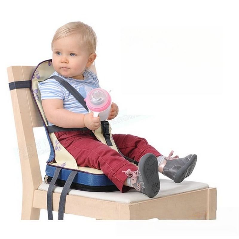Baby High Chair Booster - مقعد معزز للأطفال قابل للطي -