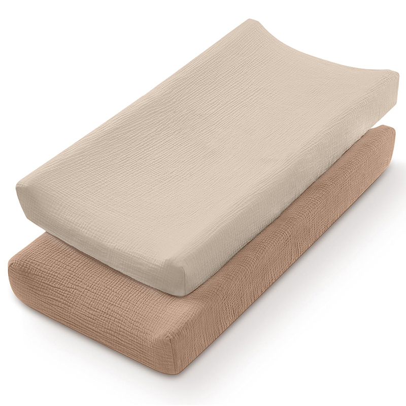 Diaper Changing Mat - 2 قطعة غطاء وسادة تغيير الحفاضات