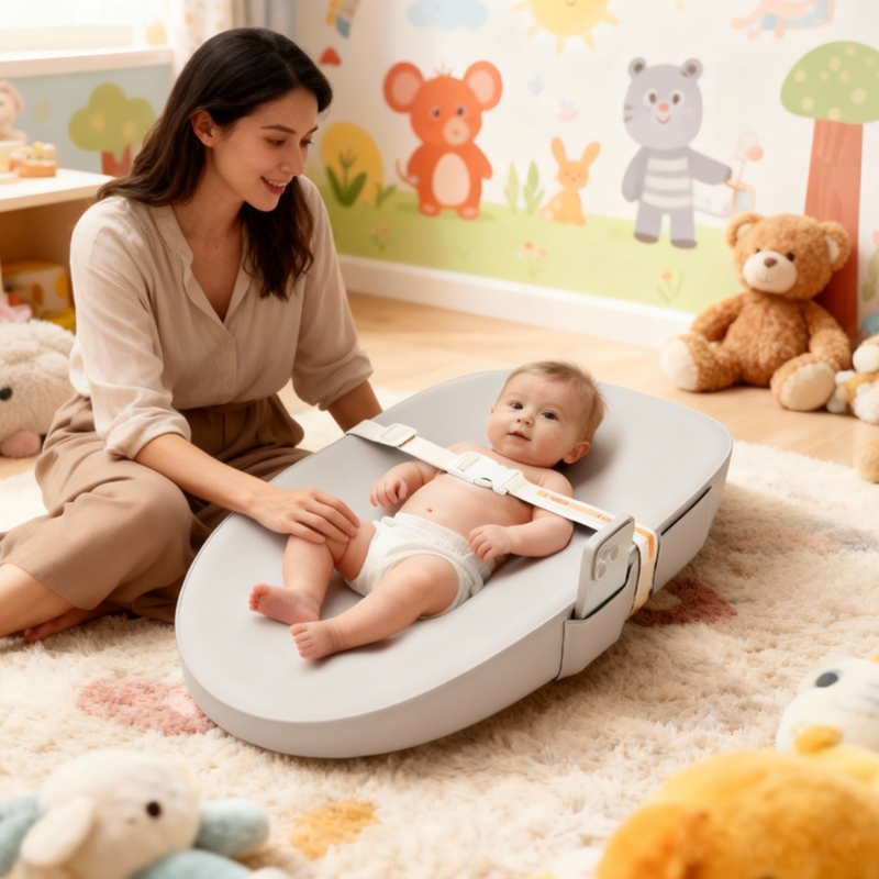 Diaper Changing Mat - وسادة تغيير حفاضات الأطفال غير قابلة