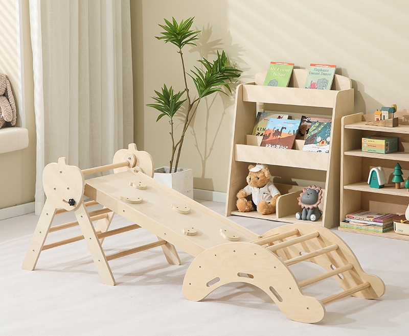 Toddler Learning Tower - برج تعليمي خشبي مونتيسوري قابل للطي