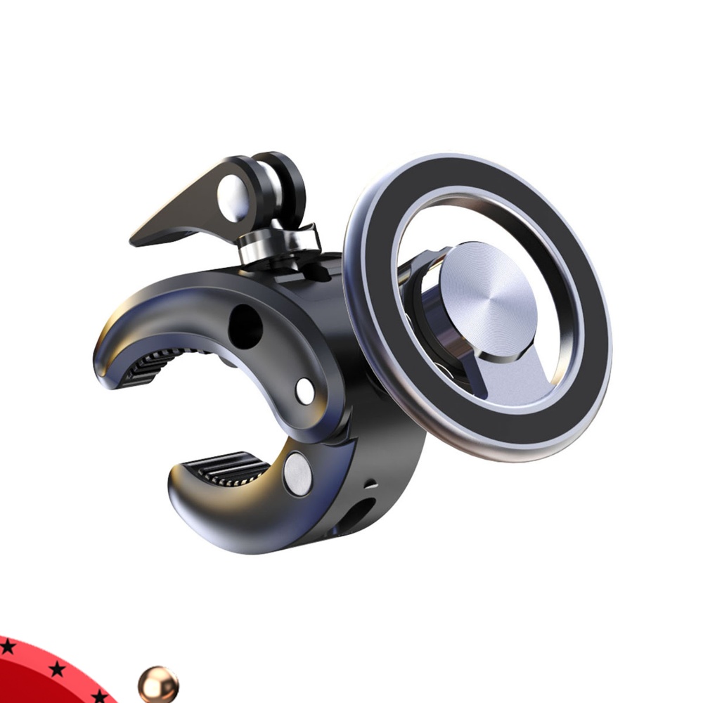 Stroller Accessories - حامل هاتف مغناطيسي قابل للدوران 360