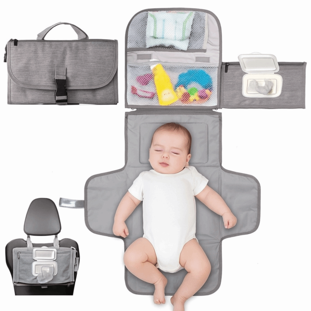 Diaper Changing Mat - كبير بلون الطفل حشية متغيرة أكسفورد