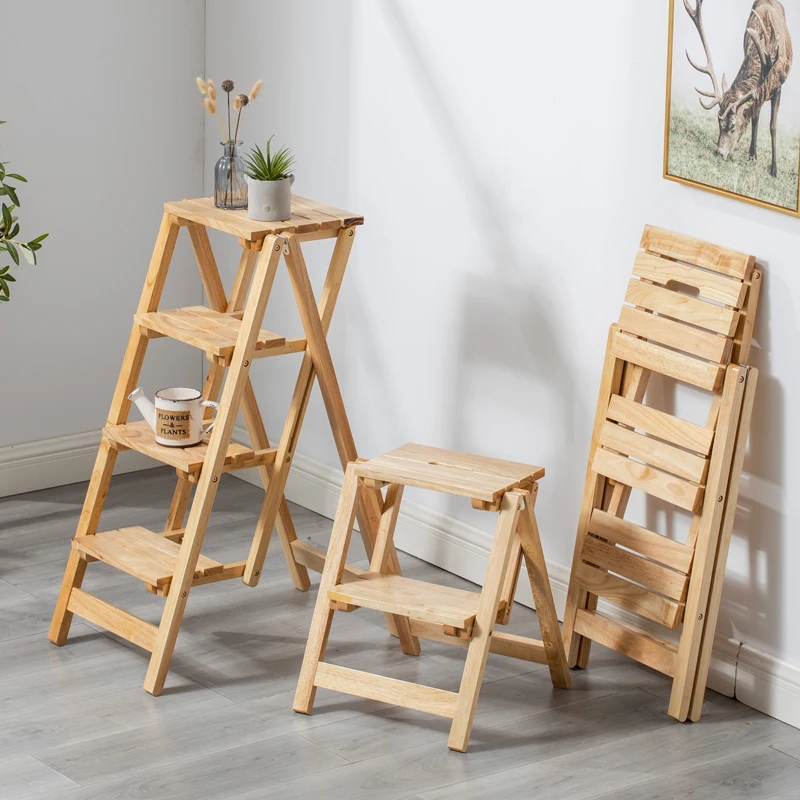 Toddler Learning Tower - للطي متعددة الوظائف سلم البراز الخشب