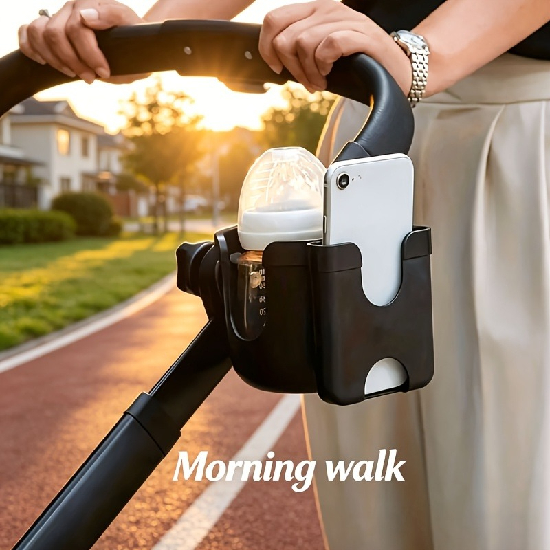 Stroller Accessories - حامل أكواب عالمي 2 في 1