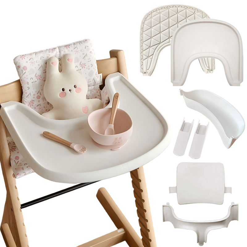 Baby High Chair Booster - ملحقات كرسي نمو الأطفال، صندوق تخزين