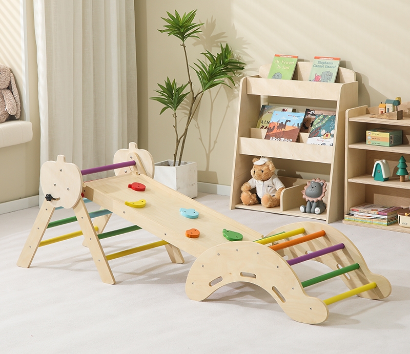 Toddler Learning Tower - برج تعليمي خشبي مونتيسوري قابل للطي