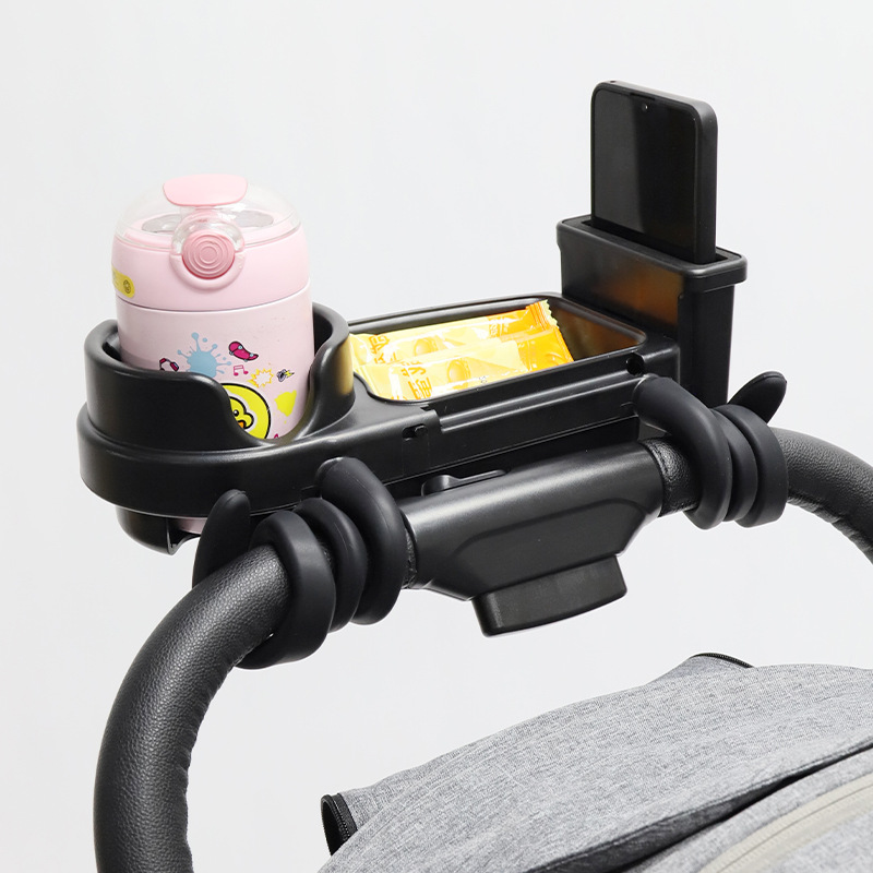 Stroller Accessories - عربة طعام للأطفال، صينية بمقبض دفع