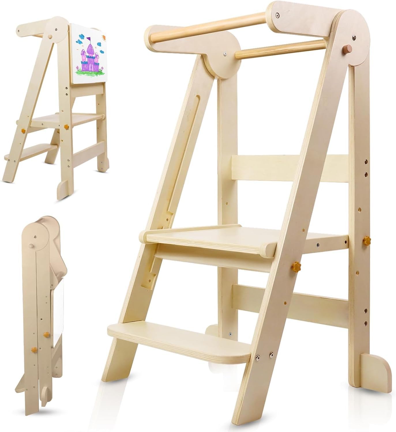 برج مطبخ للأطفال الصغار قابل ل - مراجعة Toddler Learning Tower وسعره