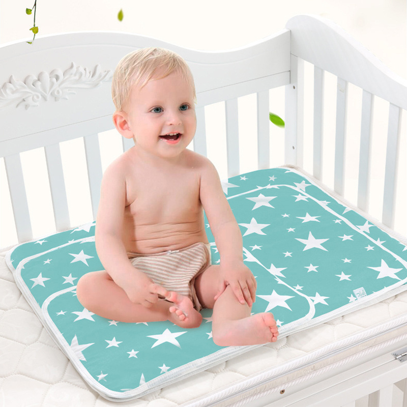 مقاوم للماء قابلة لإعادة الاست - مراجعة Diaper Changing Mat وسعره