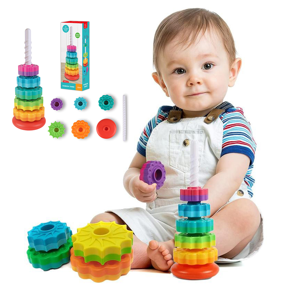 لعبة برج قوس قزح للأطفال الصغا - مراجعة Toddler Learning Tower وسعره
