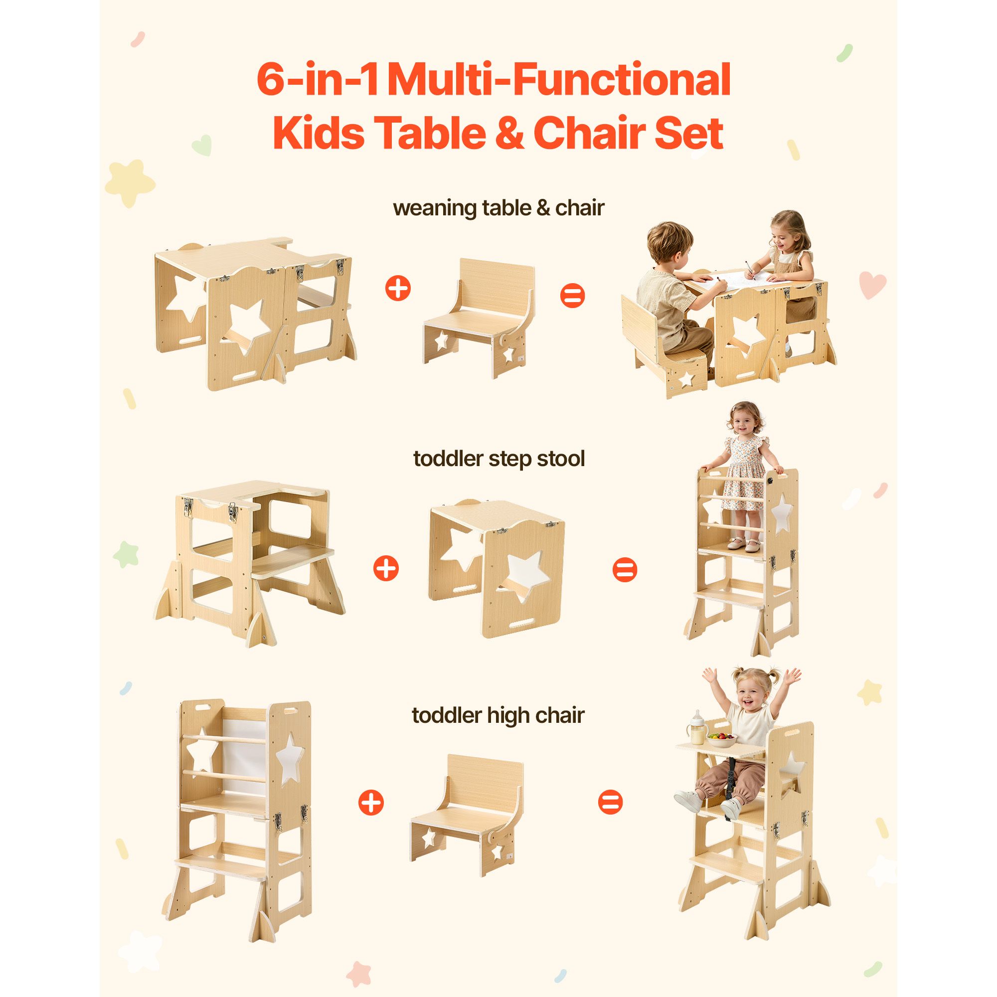 برج الأطفال الخشبي، 6 في 1 كرس - مراجعة Toddler Learning Tower وسعره
