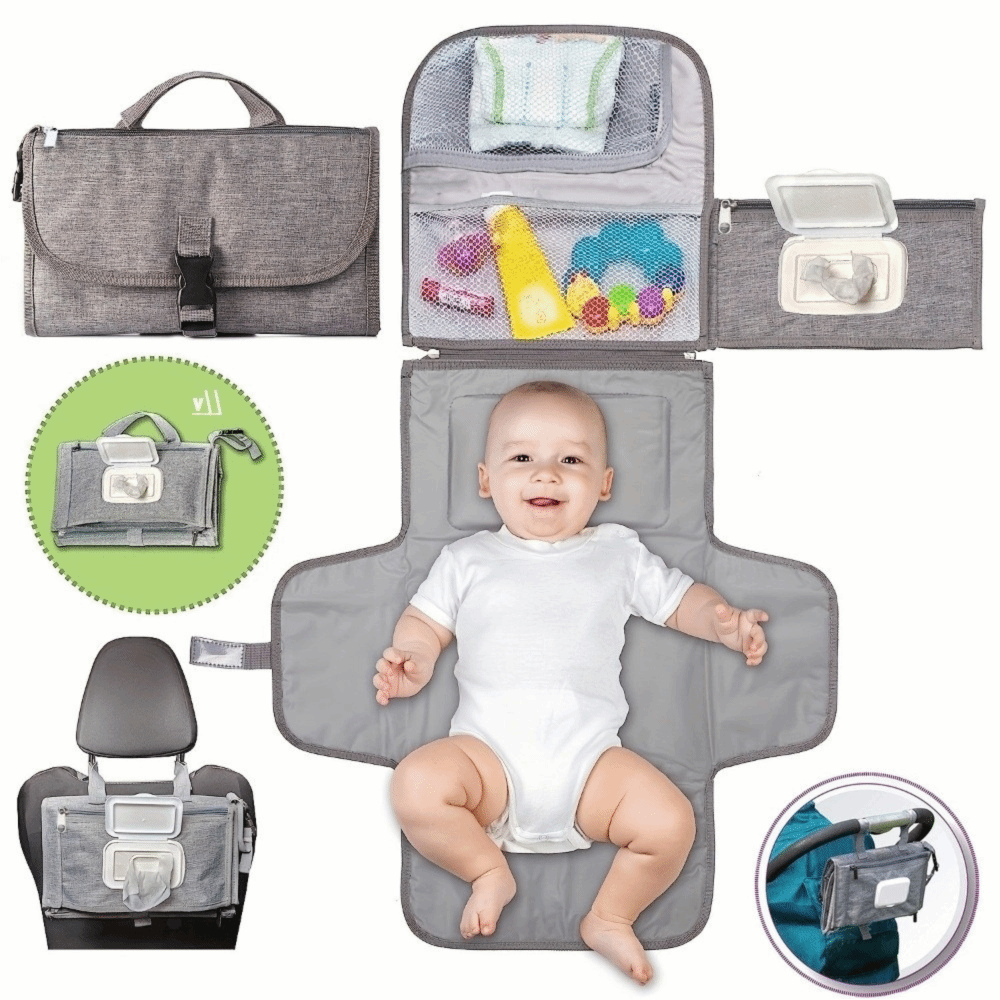 كبير بلون الطفل حشية متغيرة أك - مراجعة Diaper Changing Mat وسعره