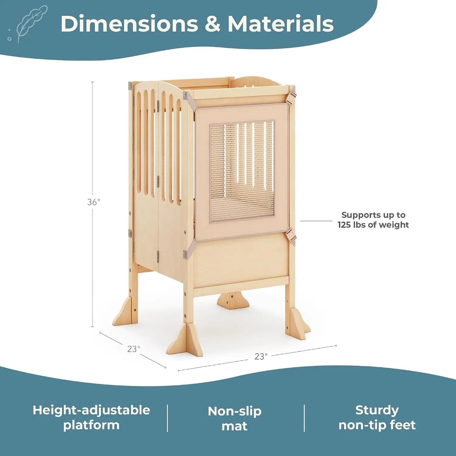 مساعد المطبخ ®   كرسي درج للأط - مراجعة Toddler Learning Tower وسعره