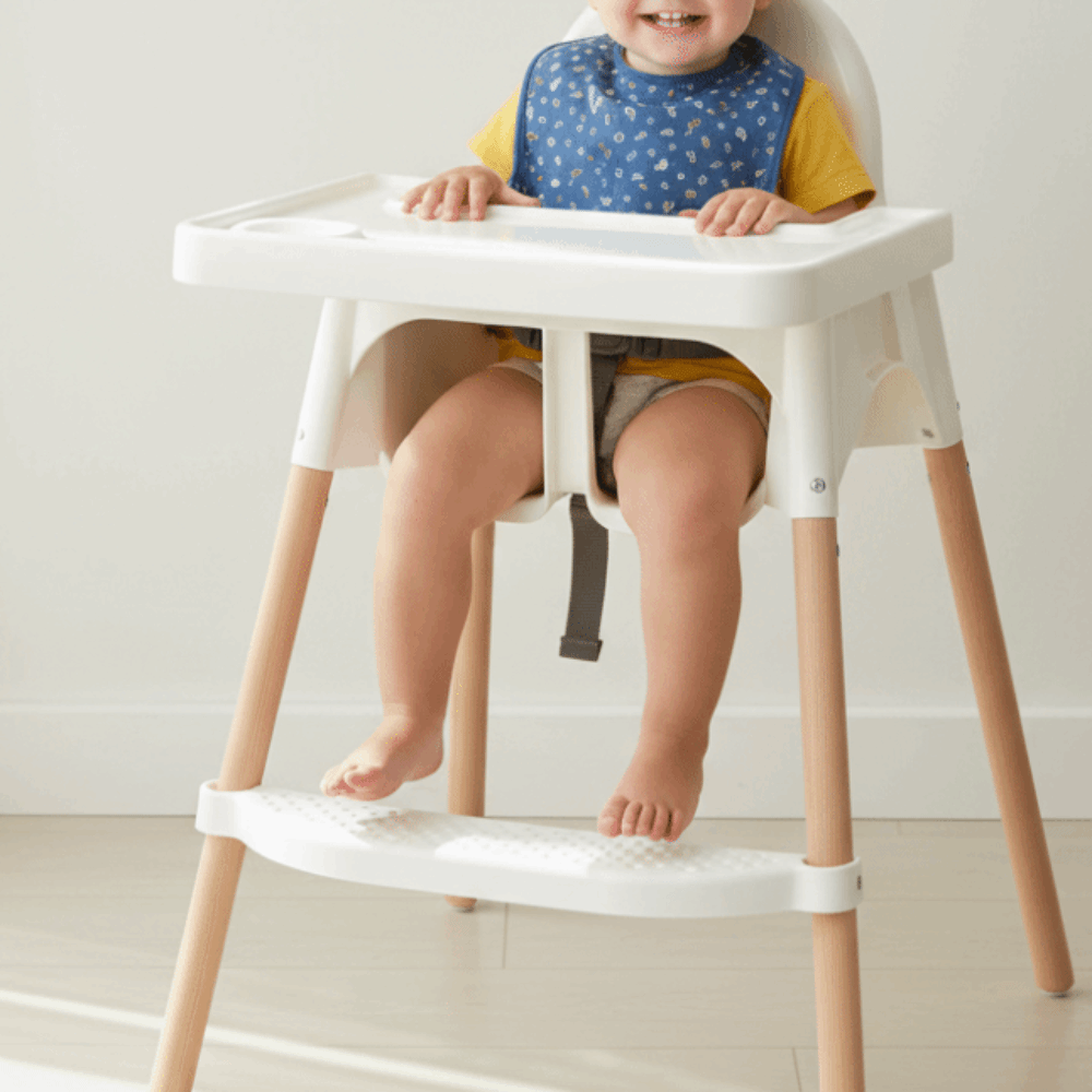 مسند قدم مريح وقابل للتعديل لل - مراجعة Baby High Chair Booster وسعره