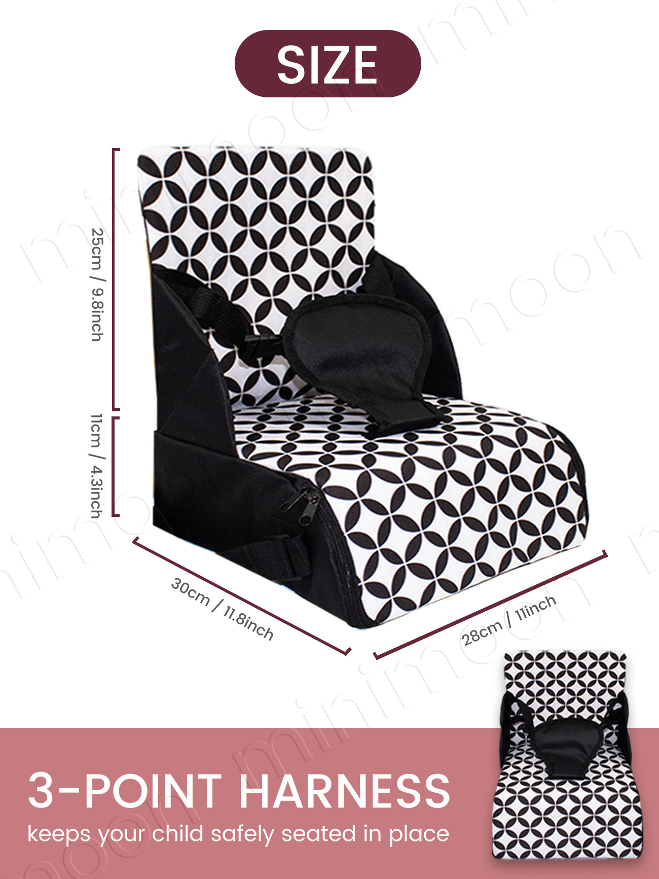 مقعد معزز للأطفال محمول لتناول - مراجعة Baby High Chair Booster وسعره